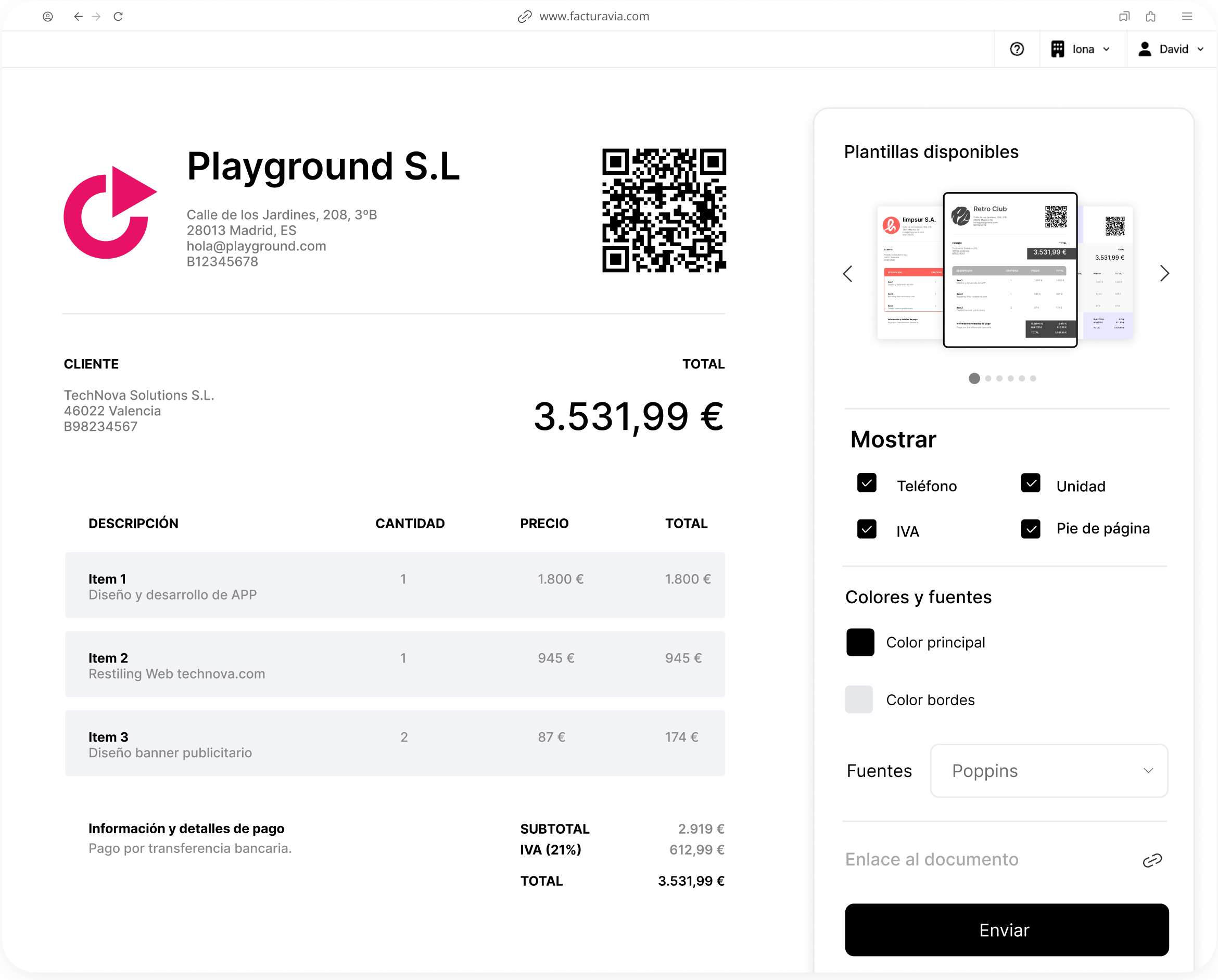 User store preview